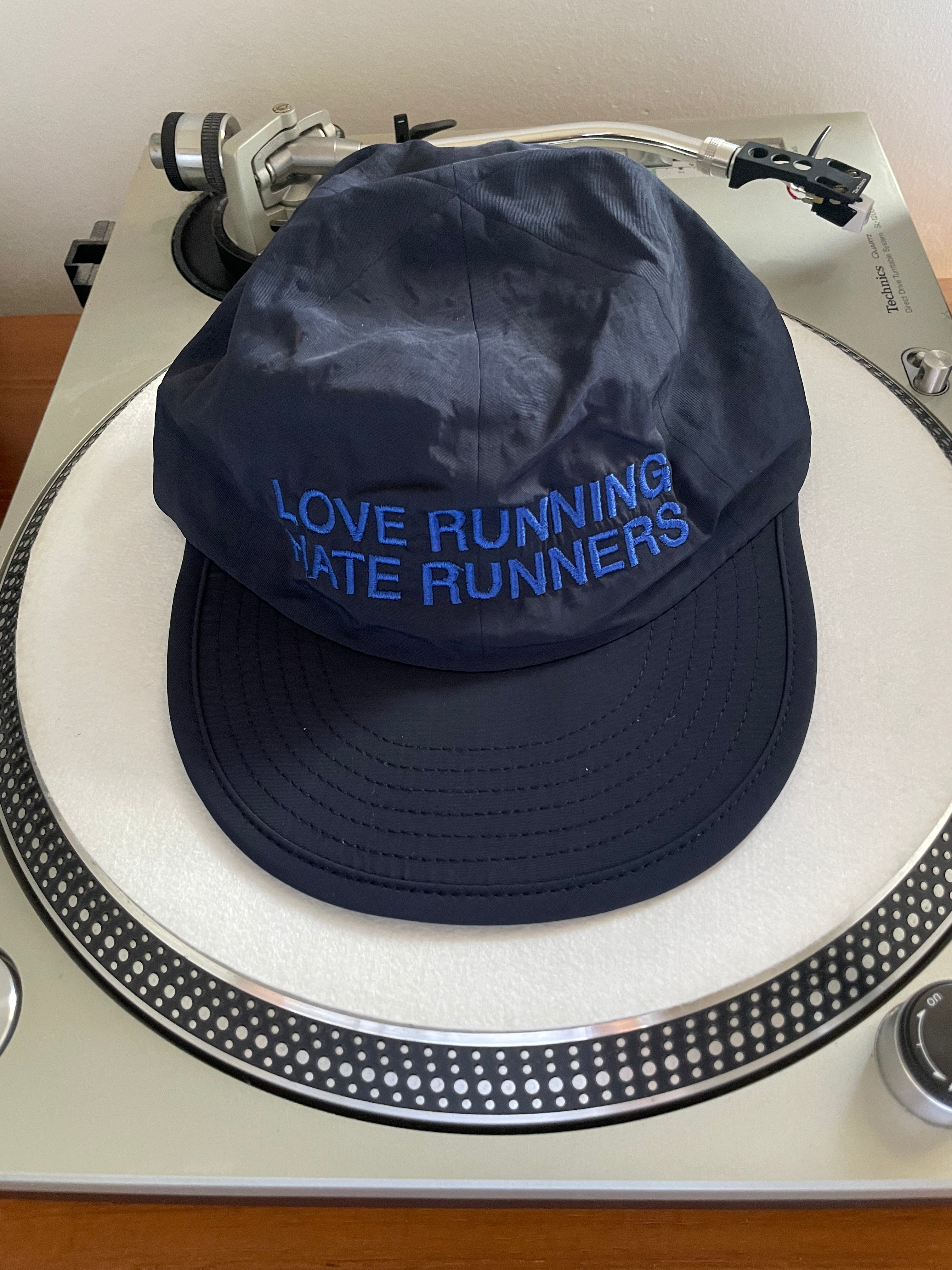 LOVE HATE CAP NAVY ROYAL BLUE