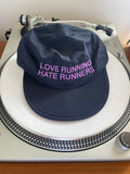 LOVE HATE CAP NAVY GRAPE
